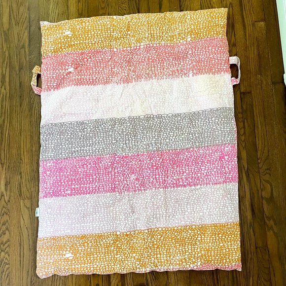 Blabla Kids Petite Home Pack & Go Foldable Luxury Baby Play Mat Pink & Orange - Picture 4 of 10